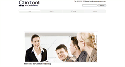 Desktop Screenshot of clintontraining.co.uk